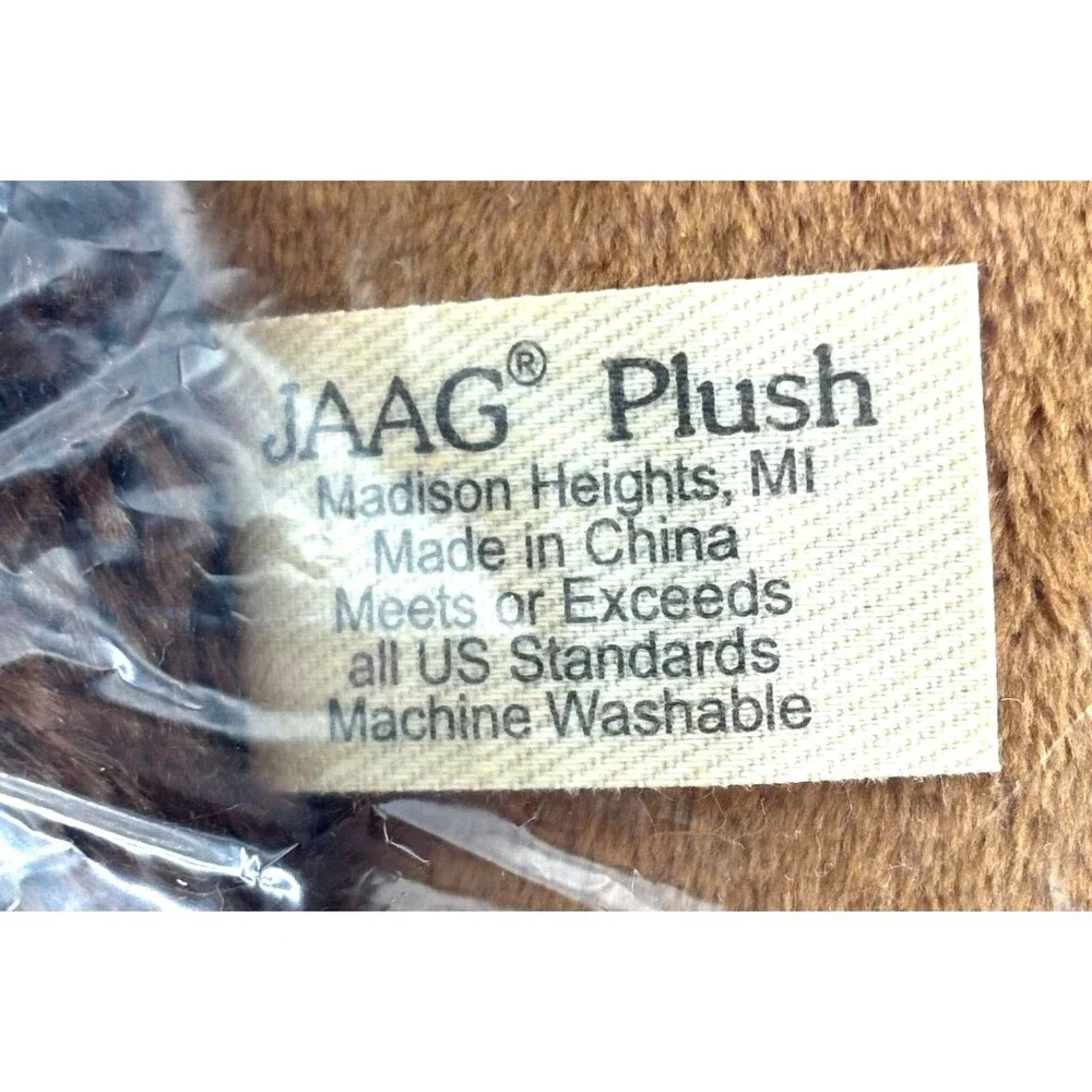Jaag Plush Horse 3D Throw Pillow Soft Mare w/ Twin Foals Vintage 15x11 NWT‎ HTF